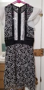 Self-Portrait Adeline Daisy Guipure Dress